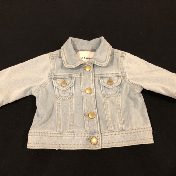 3-6M Baby Gender Neutral Jean Jacket - Picture 2 of 4